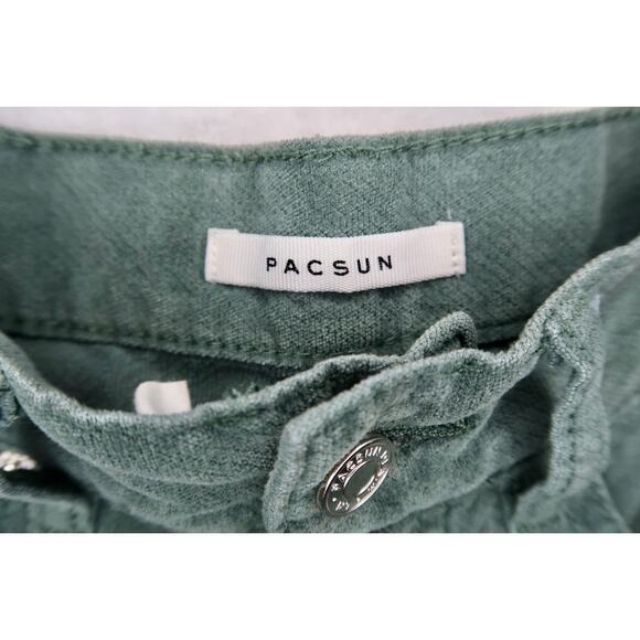 PacSun Sage Corduroy High Waisted Baggy Jeans - Picture 5 of 7